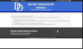 
							         Calendar - Dexter Consolidated Schools								  
							    