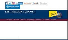 
							         Calendar - East Meadow School District								  
							    