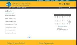 
							         Calendar - Oak Hill Elementary School - Southwestern High School								  
							    