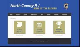 
							         Calendars | North County R-1North County R-1 - North County School ...								  
							    