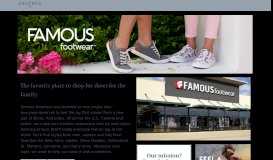 
							         Caleres Inc. - Famous Footwear								  
							    