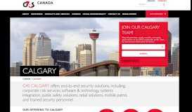 
							         Calgary | Canada - G4S								  
							    