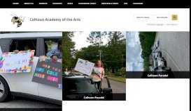 
							         Calhoun Academy of the Arts / Homepage - Anderson								  
							    