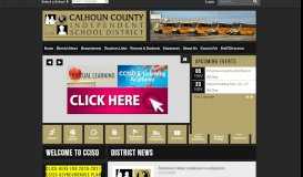 
							         Calhoun County ISD: Home								  
							    
