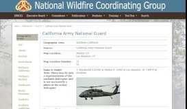 
							         California Army National Guard | NWCG								  
							    