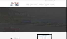 
							         California Auto Finance | Title Loans & Sub-Prime Auto Financing								  
							    
