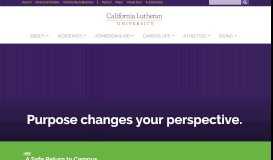 
							         California Lutheran University								  
							    