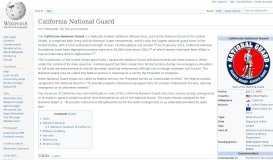 
							         California National Guard - Wikipedia								  
							    