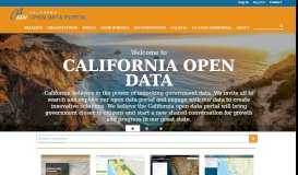 
							         California Open Data Portal - CA.gov								  
							    