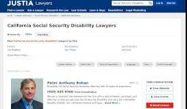 
							         California Social Security Disability Lawyers - Compare Top Social ...								  
							    