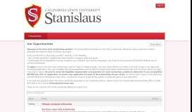 
							         California State University-Stanislaus Scholarships: Our Opportunities								  
							    