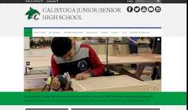 
							         Calistoga Junior/Senior High School: Home								  
							    