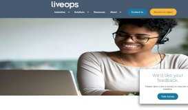 
							         Call Center Services | Liveops, Inc.								  
							    