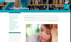 
							         Call Sam Hotline – Edmond Public Schools								  
							    
