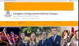 
							         Callaghan College Jesmond Senior Campus: Home								  
							    