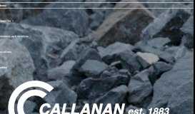 
							         Callanan Industries, Inc.: Home - Albany, NY								  
							    