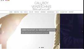 
							         Callboy & Gigolo Escort für Frauen | Klasse statt Masse								  
							    