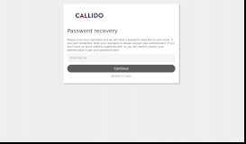 
							         Callido Learning - Callido Learning - Secure login								  
							    