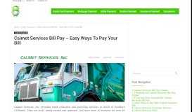 
							         Calmet Services Bill Pay - Easy Ways To Pay Your Bill - Pay ...								  
							    