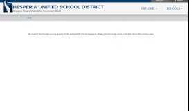 
							         CalPads, Infinite Campus & Attendance - Hesperia Unified School ...								  
							    