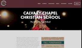 
							         Calvary Chapel Christian School - Downey								  
							    