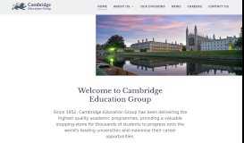 
							         Cambridge Education Group | Global Education Specialist								  
							    