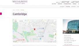 
							         Cambridge | Law office | Mills & Reeve								  
							    