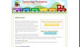
							         Cambridge Pediatrics: Home								  
							    