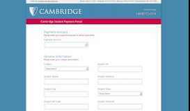 
							         Cambridge Portal - Cambridge College of Healthcare & Technology								  
							    
