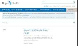 
							         CAMC Patient Portal | Bryan Health								  
							    
