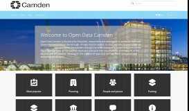 
							         Camden Council | Open Data | Open Data Portal								  
							    