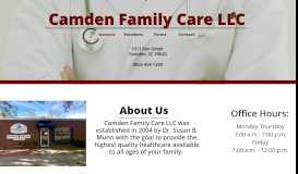 
							         Camden Family Care								  
							    