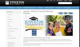 
							         Camden - Stockton Transfer Pathways Program - Admissions ...								  
							    