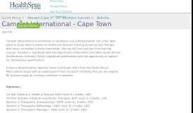 
							         Camelot International - Cape Town - Contact Details								  
							    