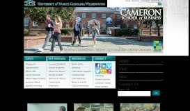 
							         Cameron School of Business: UNCW: AACSB Accredited Business ...								  
							    