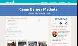 
							         Camp Barney Medintz « |Cleveland, GA| JCC Camps								  
							    