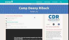 
							         Camp Deeny Riback « |Flanders, NJ| JCC Camps								  
							    