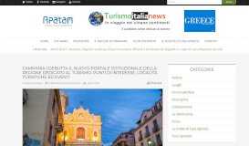 
							         CAMPANIA | Debutta il nuovo portale istituzionale della Regione ...								  
							    