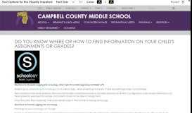 
							         Campbell County Middle School - Campbell County Schools								  
							    