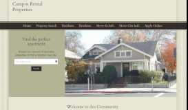 
							         Campos Rental Properties - Student housing in Chico								  
							    