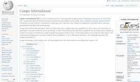 
							         Camps International - Wikipedia								  
							    