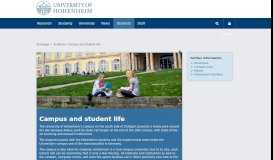 
							         Campus and student life: University of Hohenheim								  
							    