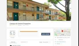 
							         Campus & Central Properties reviews | Real Estate Services at 1909 ...								  
							    