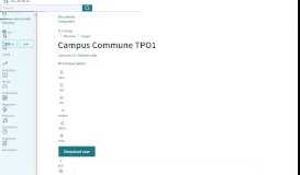 
							         Campus Commune TPO1 | Login | Password - Scribd								  
							    