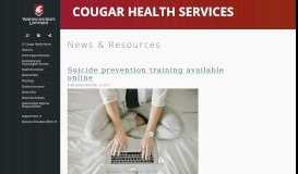
							         campus connect | Cougar Health Services | Washington State University								  
							    