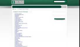 
							         Campus Connect Sitemap - Ivy Tech Community College								  
							    