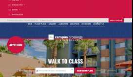 
							         Campus Crossings on 8th Street Apartment Rentals								  
							    