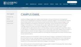 
							         Campus Email - Louisburg College								  
							    
