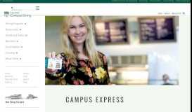 
							         Campus Express || Cal Poly Campus Dining								  
							    