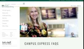
							         Campus Express FAQ || Cal Poly Campus Dining								  
							    